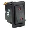 Cole Hersee® 58327-06-BX - SPDT On/Off/On Black Rocker Switch