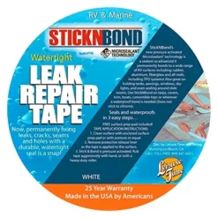 Heng's® 60033 - Sticknbond™ White Roll Tape (4"W X 25'L)