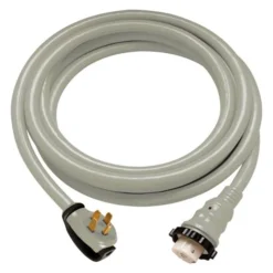 ParkPower® 6152SPPGRV-50 - 50' Extension Power Cord With Swivel Handle Grip (50A Straight Male X 50A Locking Female)
