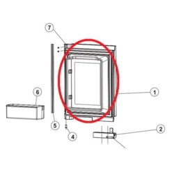 Norcold® - Refrigerator Panel Door Liner For Norcold™ 1210, 1211 Models 7 Norcold® - Refrigerator Panel Door Liner For Norcold™ 1210, 1211 Models -Magma Store 634068