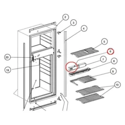 Norcold® - Refrigerator Optical Control Board For Norcold™ N611, N811, N814F2 Models