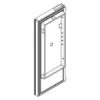 Norcold® 637194 - Refrigerator Door Assembly For Norcold™ 2118SS, 2118IMSS, 2118IMSSD Models
