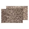 Faulkner® 68862 - Deluxe 8' X 20' Swirl (Brown/Beige) Multi-Purpose Mat