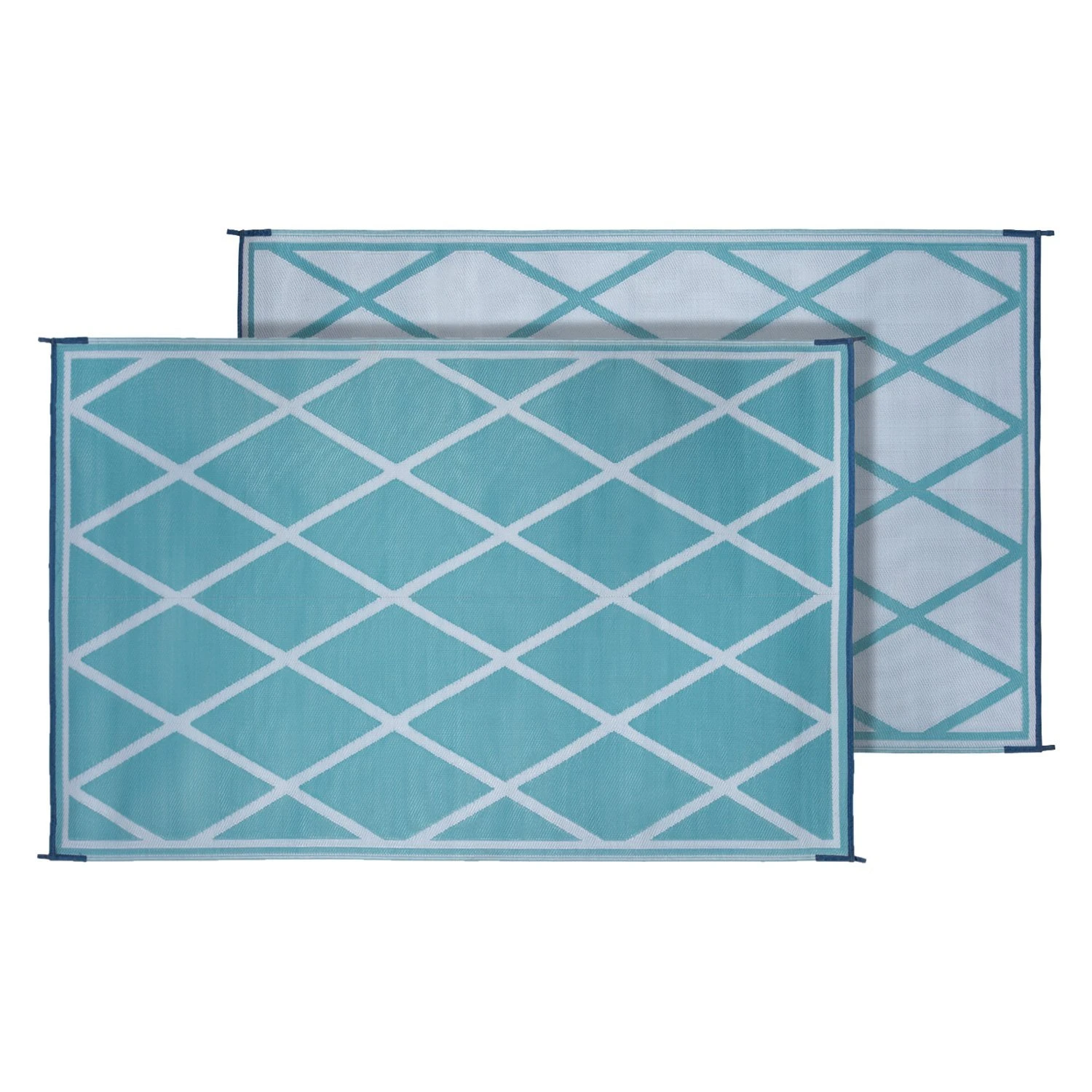Faulkner® 68901 - Deluxe 3' X 5.6' Diamond (Turquoise/White) Multi-Purpose Mat 1 Faulkner® 68901 - Deluxe 3' X 5.6' Diamond (Turquoise/White) Multi-Purpose Mat