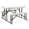 Faulkner® - Folding Picnic Table With 2 Benches