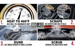 BBQ-AID® - Bristle Free Grill Brush & Scraper -Magma Store 6c wnai b5uz 7