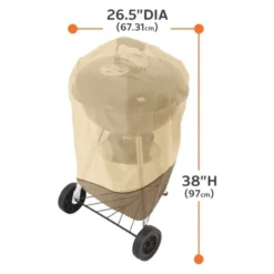 Classic Accessories® - Veranda™ Pebble Kettle BBQ Grill Cover (26.5"Dia X 38"H) -Magma Store 73422 2