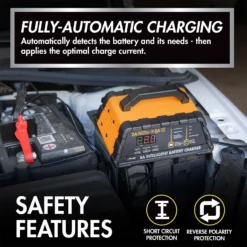 Wagan® 7406 - 6 V/12 V Intelligent Fully Automatic Battery Charger And Maintainer -Magma Store 7406 16