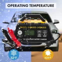 Wagan® - 12 V Intelligent Fully Automatic Battery Charger And Maintainer -Magma Store 7407 6