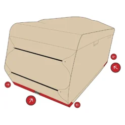 ADCO® 74839 - Travel Trailer Cover (Tan, Up To 18') -Magma Store 74839 9