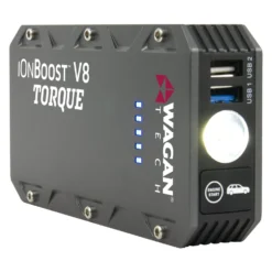 Wagan® - IOnBoost™ V8 14.8 V Compact Torque Jump Starter With Flashlight