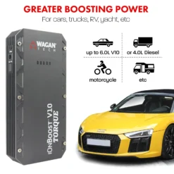 Wagan® - IOnBoost™ V10 14.8 V Compact Torque Jump Starter With Flashlight -Magma Store 7507 20 scaled