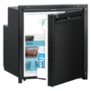 Dometic RV® - CoolMatic CRX™ 2 Cu Ft Black Right Hand AC/DC Built-In Compact Single Door RV Refrigerator & Freezer