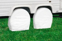 Classic Accessories® 76260 - Over Drive™ Single Axle RV Wheel Covers (White, 30"-33"Dia) -Magma Store 76260 5