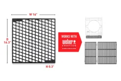 Weber® - Crafted Dual-Sided Sear Grate -Magma Store 7670 10