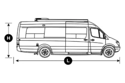 Classic Accessories® 80-103-141001-00 - PolyPro™3 Class B Motorhome Cover (Gray With White Roof, Up To 20') -Magma Store 80 103 141001 00 6 1