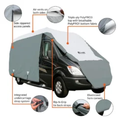 Classic Accessories® 80-104-151001-00 - PolyPro™3 Class B Motorhome Cover (Gray With White Roof, Up To 23') -Magma Store 80 104 151001 00 10