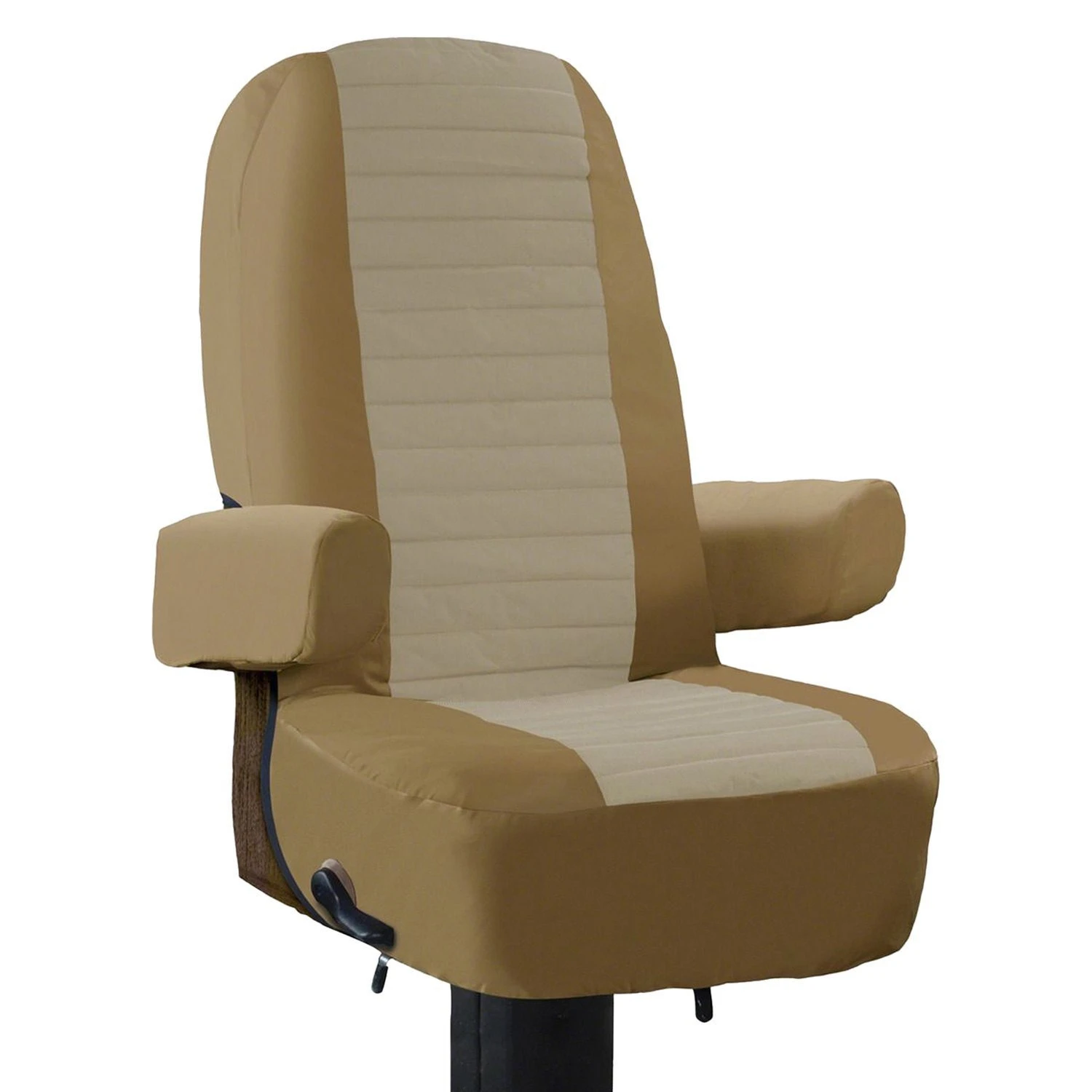 Classic Accessories® - OverDrive™ Tan RV Captain Seat Cover 1 Classic Accessories® - OverDrive™ Tan RV Captain Seat Cover