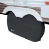 Classic Accessories® 80-242-020402-00 - Over Drive™ Dual Axle RV Wheel Cover (Black, 27"Dia)