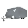 Classic Accessories® 80-303-153101-RT - Over Drive PolyPRO™3 Caravan Travel Trailer Cover (Gray With White Roof, Up To 18')