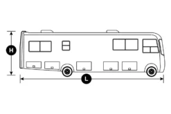 Classic Accessories® 80-333-211001-RT - PermaPro™ Class A Motorhome Cover (Gray, Up To 42') -Magma Store 80 333 211001 rt 4