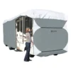 Classic Accessories® 80-335-173101-RT - PolyPro™3 Class A Motorhome Cover (Gray With White Roof, Up To 30')