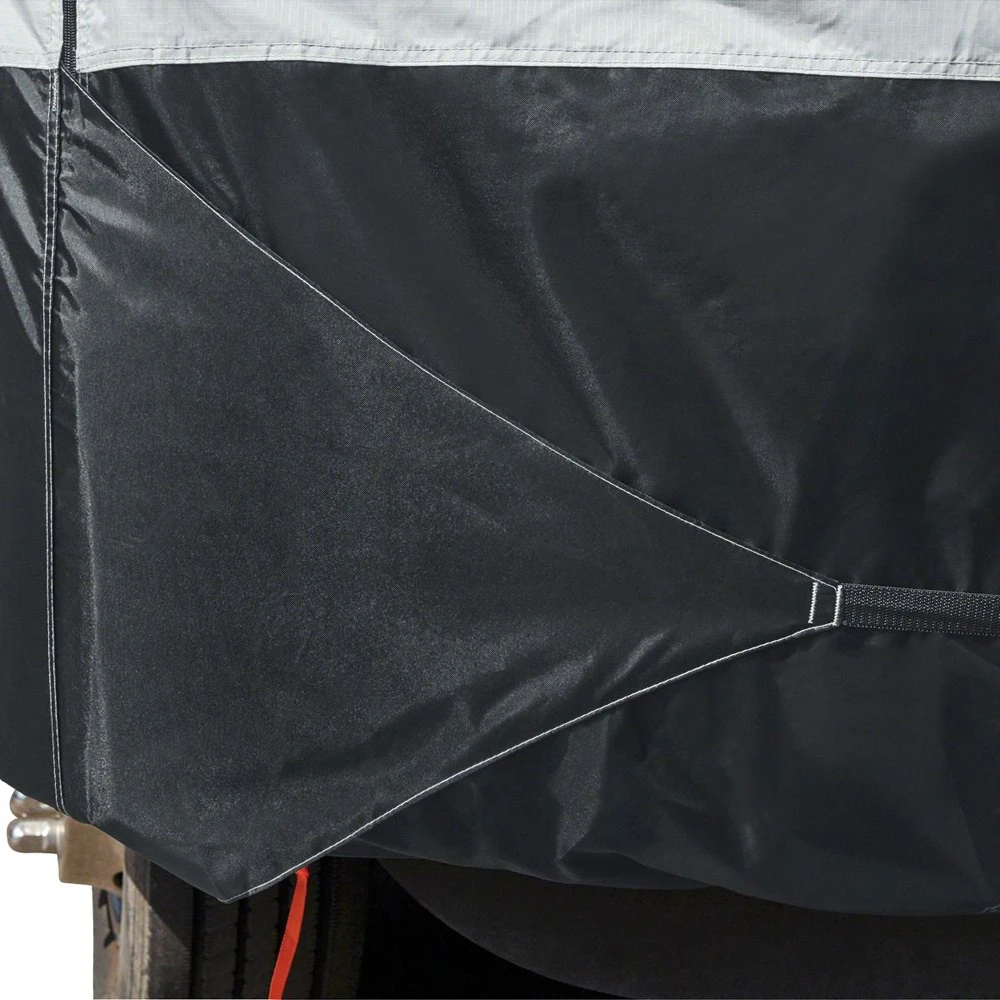Classic Accessories® 80-364-101701-EX - SkyShield™ 5th Wheel Trailer Cover (Gray With White Roof, Up To 33') 8 Classic Accessories® 80-364-101701-EX - SkyShield™ 5th Wheel Trailer Cover (Gray With White Roof, Up To 33') - Image 8