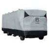 Classic Accessories® 80-374-102101-EX - SkyShield™ Class A Motorhome Cover (Gray With White Roof, Up To 42')