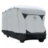 Classic Accessories® 80-376-101501-EX - SkyShield™ Class C Motorhome Cover (Gray With White Roof, Up To 23')