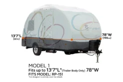 Classic Accessories® - SkyShield™ R-Pod Travel Trailer Cover 22 Classic Accessories® - SkyShield™ R-Pod Travel Trailer Cover -Magma Store 80 472 143101 ex 12 scaled