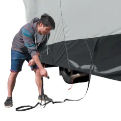 Classic Accessories® 80-473-153101-EX - SkyShield™ R-Pod Travel Trailer Cover (Gray With White Roof, Up To 16'2") -Magma Store 80 473 153101 ex 8