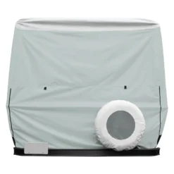 Classic Accessories® 80-476-143101-EX - SkyShield™ Travel Trailer Cover (Gray With White Roof, Up To 10') -Magma Store 80 476 143101 ex 3 scaled