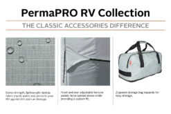 Classic Accessories® 80-479-161001-RT - PermaPro™ Travel Trailer Cover (Gray, Up To 16') -Magma Store 80 479 161001 rt 12