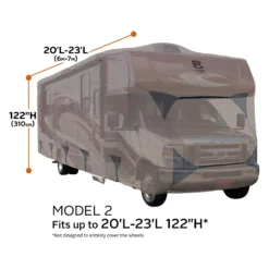 Classic Accessories® 80-495-152401-RT - Encompass™ Class C Motorhome Cover (Cinder, Up To 23') -Magma Store 80 495 152401 rt 12 1 scaled