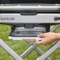 Weber® 9010001 - Traveler Portable Liquid Propane Gas Grill -Magma Store 9010001 11