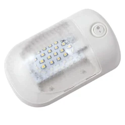 Green Long LifeĀ® - Oblong Surface Mount LED Overhead Light With Switch