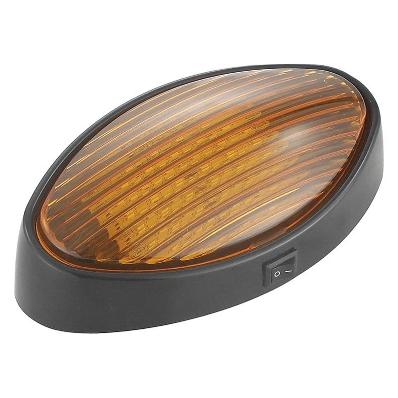 Green Long Life® - Oval Clear/Amber Lens LED Porch/Utility Light 3 Green Long Life® - Oval Clear/Amber Lens LED Porch/Utility Light - Image 3