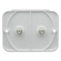 Thetford® 94323 - Polar White Double TV Wall Plate -Magma Store 94323 3 scaled