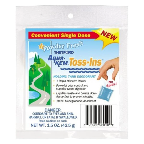 Thetford® - Aqua-Kem™ 1.5 Oz. Holding Tank Treatment (100 Pieces) 2 Thetford® - Aqua-Kem™ 1.5 Oz. Holding Tank Treatment (100 Pieces) - Image 2