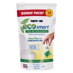 Thetford® 96569 - Eco-Smart™ 1.5 Oz. Herbal Mint Treatment (16 Pieces)