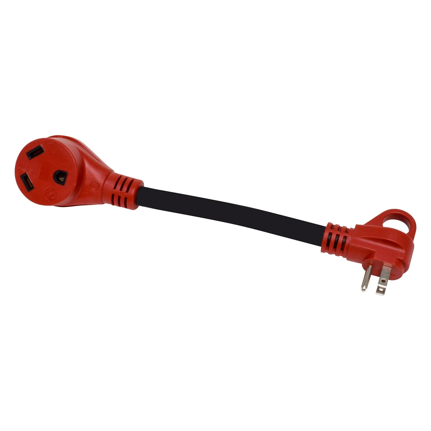 Valterra® - Mighty Cord™ 12" Dogbone Power Adapter With Handle Grip (15A Male X 30A Female) 1 Valterra® - Mighty Cord™ 12" Dogbone Power Adapter With Handle Grip (15A Male X 30A Female)