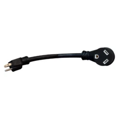 Valterra® - Mighty Cord™ 12" Dogbone Power Adapter With Standard Grip (15A Male X 30A Female)