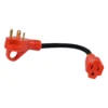 Valterra® - Mighty Cord™ 15" Dogbone Power Adapter With Handle Grip (30A Male X 15A Female)
