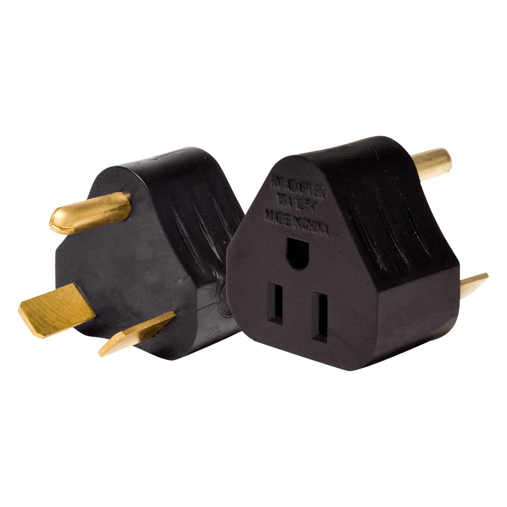 Valterra® A10-3015AVP - Mighty Cord™ Triangle Power Cord Adapter (30A Male X 15A Female) 1 Valterra® A10-3015AVP - Mighty Cord™ Triangle Power Cord Adapter (30A Male X 15A Female)