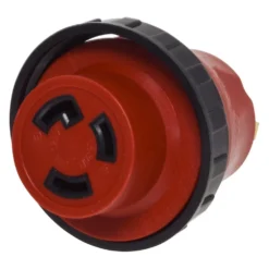 Valterra® A10-3030DA - Mighty Cord™ Power Cord Adapter (30A Straight Male X 30A Locking Female)