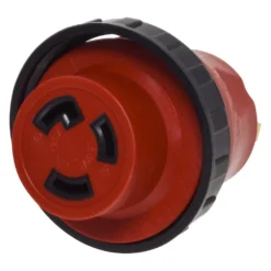 Valterra® - Mighty Cord™ Power Cord Adapter (30A Straight Male X 30A Locking Female)