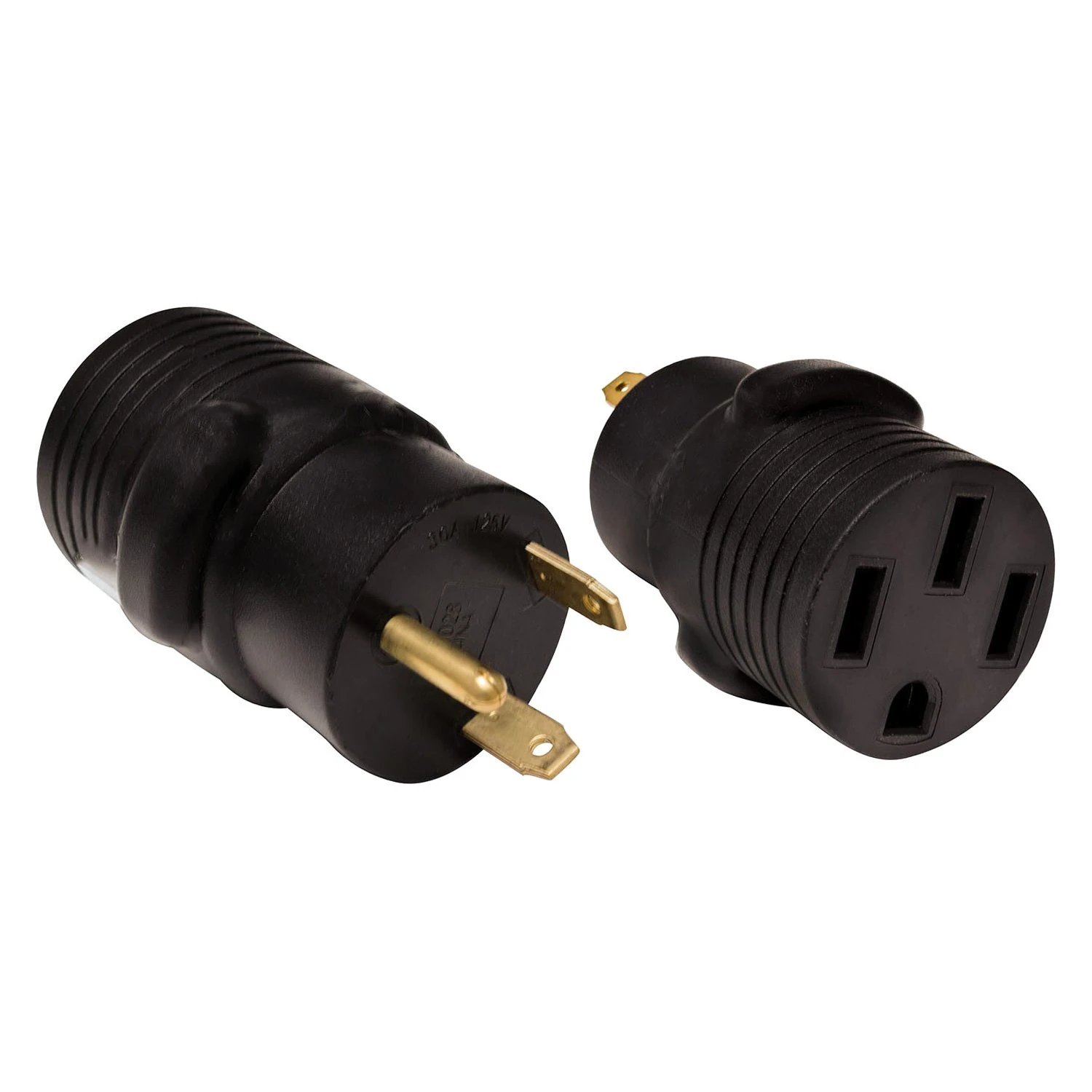 Valterra® - Mighty Cord™ Round Power Cord Adapter (30A Male X 50A Female) 1 Valterra® - Mighty Cord™ Round Power Cord Adapter (30A Male X 50A Female)