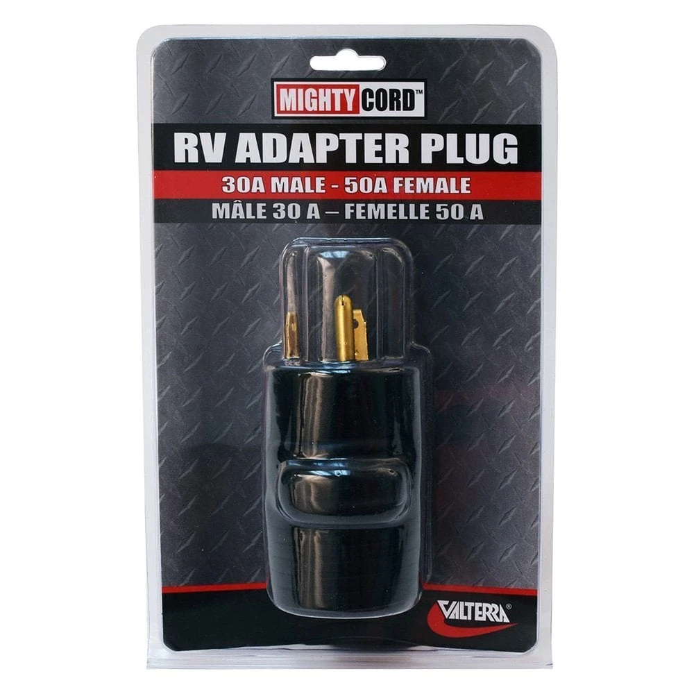 Valterra® - Mighty Cord™ Round Power Cord Adapter (30A Male X 50A Female) 5 Valterra® - Mighty Cord™ Round Power Cord Adapter (30A Male X 50A Female) - Image 5