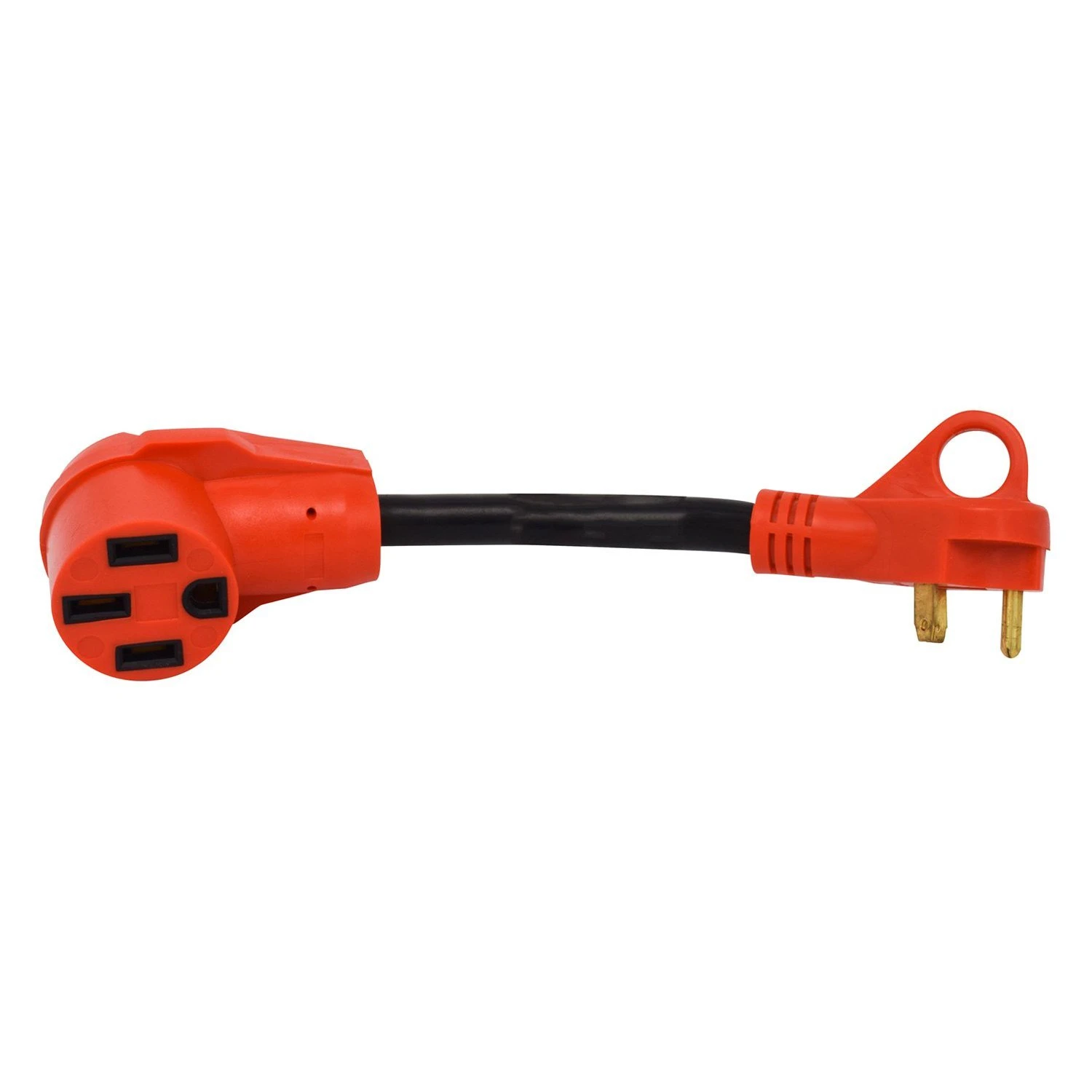 Valterra® - Mighty Cord™ 12" Dogbone Power Adapter With Handle Grip (30A Male X 50A Female) 3 Valterra® - Mighty Cord™ 12" Dogbone Power Adapter With Handle Grip (30A Male X 50A Female) - Image 3