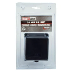 Valterra® - Mighty Cord Series 30A Locking Square Outdoor Power Inlet -Magma Store a10 30inbkvp 2 1